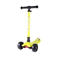 Alpaca 滑板車 怪物輪 可拆卸式兒童滑板車, 綠色