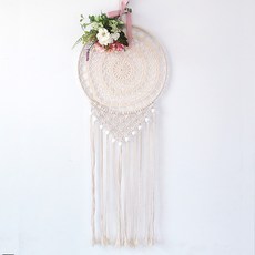 모리앤 조화부케 + 마크라메, 스카비오사