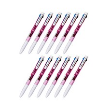 동아 유성펜 이온3 하이브리드펜 0.5mm, 핑크, 12개