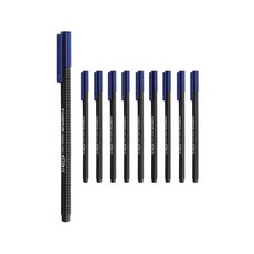 스테들러 싸인펜 트리플러스 323-9 0.3mm, 흑색, 10개입