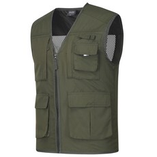 파라고나 남성용 등판메쉬 포켓 다용도 조끼