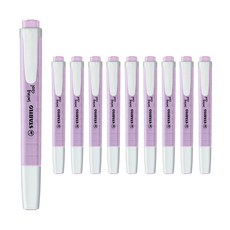 STABILO 思筆樂 Swingle 粉彩螢光筆, 155 粉彩紫丁香, 10入, 10個