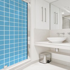 Design Soopul 無膠靜電淋浴窗貼 北歐風格 NSW05, 混色