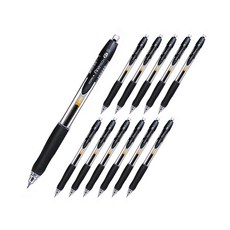 동아 중성펜 파인테크RT 0.3mm, 흑색, 12개