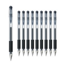 Uni 三菱 SigNo 中性筆 0.5mm UM-151, 黑色, 10入