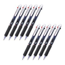 Uni Oily Pen Jetstream 3 色 0.7mm SXE3-400-7, 黑色, 10入