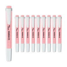 STABILO 思筆樂 Swingkle 粉彩螢光筆, 129 粉彩粉紅, 10入, 10個