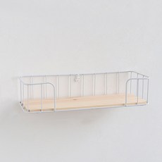 Pairing Natur 壁掛式層架, 白色, 1層