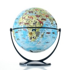 STELLANOVA 動物地球儀韓版 15cm, 混色