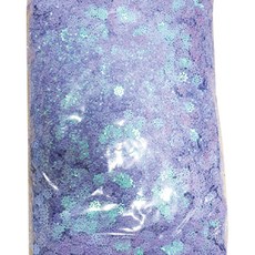 Fun Fun史萊姆材料亮片花 500g, 1個, 深藍