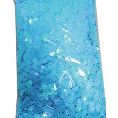 Fun Fun史萊姆材料亮片花 500g, 1個, 藍色