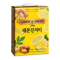 고향 레몬진저티, 12g, 40개입, 1개