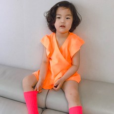 Neul女童款泳池毛巾浴袍