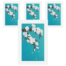 From&To T214-6 感謝祝賀新年賀卡 4張 + 信封 4個 + 內頁 4張, 混合顏色, 1套