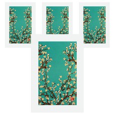 From&To T214-5 感謝祝賀新年賀卡 4p + 信封 4p + 內頁 4p, 混合顏色, 1套