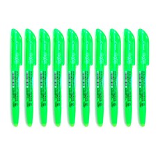 PILOT 百樂 FRIXION 可擦拭螢光筆, G 綠色, 10個