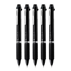 ENERGEL Pental 中性筆 3 色圓珠筆 BLC35A 0.5mm, 黑色的, 5件