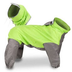 DING DONG PET 寵物多合一雨衣, 綠色