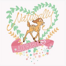 I LOVE PAINTING DIY繪畫組 25*25cm, 心小鹿斑比