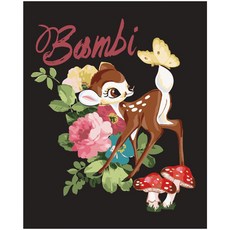 I LOVE PAINTING DIY繪畫組 40*50cm, 森林小鹿斑比