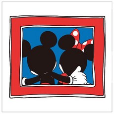 I LOVE PAINTING DIY繪畫組 25*25cm, 搭檔米奇米妮