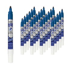 자바펜 파워 유성매직, 파랑, 24개
