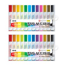 JAVAPEN 彩色白板筆組, 12 種顏色, 2套