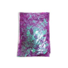 Fun Fun史萊姆美人魚亮片 500g, 1個, 紫色的