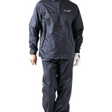 mr.golf 男士雨衣上下套組, 深藍