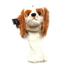mr.golf 高爾夫開球木桿桿頭套, 可卡犬, 1個