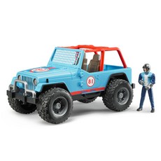 bruder Jeep Cross Country 賽車玩具車, 藍色