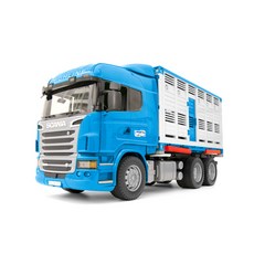 bruder 斯堪尼亞動物運輸卡車玩具 BR03549, 混色