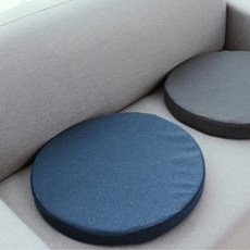 Home in Home 防滑記憶棉圓形坐墊 2入