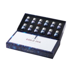 Beverly Pure Crystal鋼筆專用黃金墨水 12入組, 混色, 1套