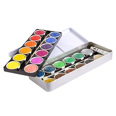 Jolly 固體水彩顏料, 24色