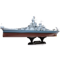 Academy Sciences 1/400 美國海軍密蘇里州 BB-63 塑料模型航空母艦, 1個
