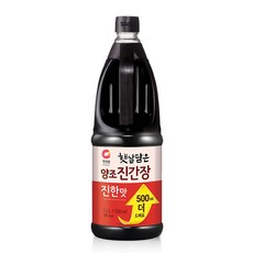 청정원 진간장 진한맛, 1개, 1.7L