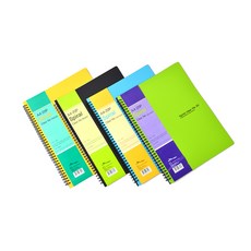 ECO Chungwoon 螺旋式透明文件夾 20頁 A4, 隨機出貨, 4個