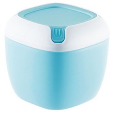 TP 홈인테리어 다용도 미니 큐브 휴지통, 블루, 1개