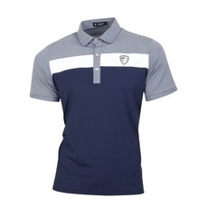 男款撞色短袖POLO衫