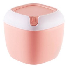 TP 홈인테리어 다용도 미니 큐브 휴지통, 핑크, 1개