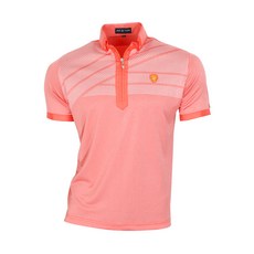 Zanpiel Golf 男士涼爽半拉鍊短袖 T 恤