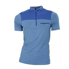 페라어스 남성 스트라이프 반집업 반팔 티셔츠 OCTWF5028M0