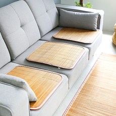 inroom 涼席坐墊 4入, 混色