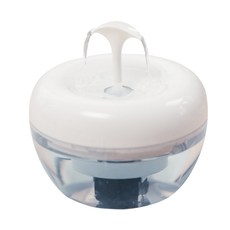 펫초이스 고양이 사과 정수기 + 필터, FT80505, 화이트