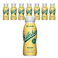 Barebells 蛋白奶昔 香蕉口味, 330ml, 8瓶