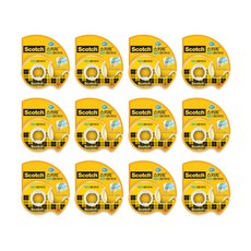 3M Scotch 重復黏貼雙面膠帶 19mm*5.08m, 12入