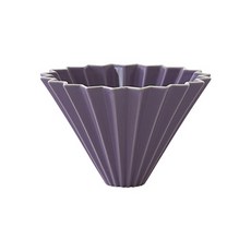 오리가미 세라믹 드리퍼 2~4인용, 퍼플