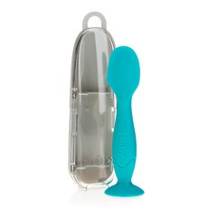 Nuby 嬰兒屁屁膏塗抹刷 + 收納盒組, 混色, 1組