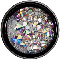 MEIBROWN 綜合圖形美甲鑽飾 M03144, 蛋白石, 1個